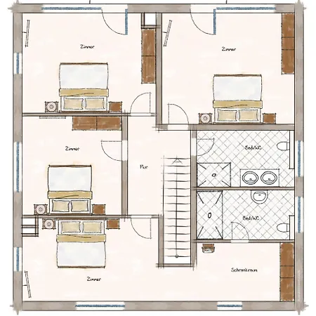 Wilderer 2-4 Personen Chalet *